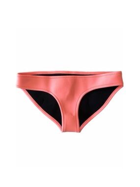 Triangl Orange Neoprene Retired Bikini Swimsuit Bottoms